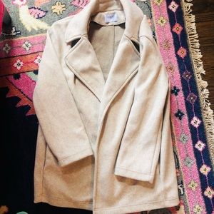 ZARA BLAZER JACKET IN OATMEAL COLOR- Size S •LIKE NEW•